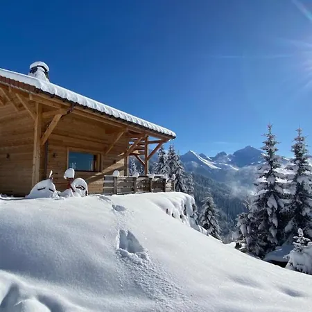 Lucyvon Exceptional View Chalet Manigod